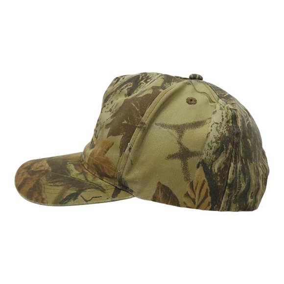 Vintage Realtree Camo Snapback Cap Trucker Hunter Baseball Hat USA Made - Picture 11 of 14